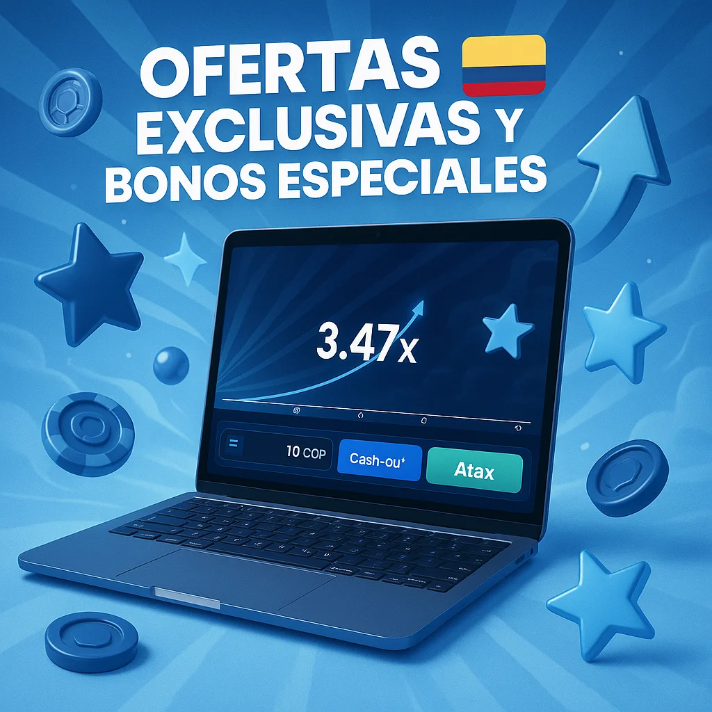 Ofertas exclusivas y bonos especiales en 1win Colombia